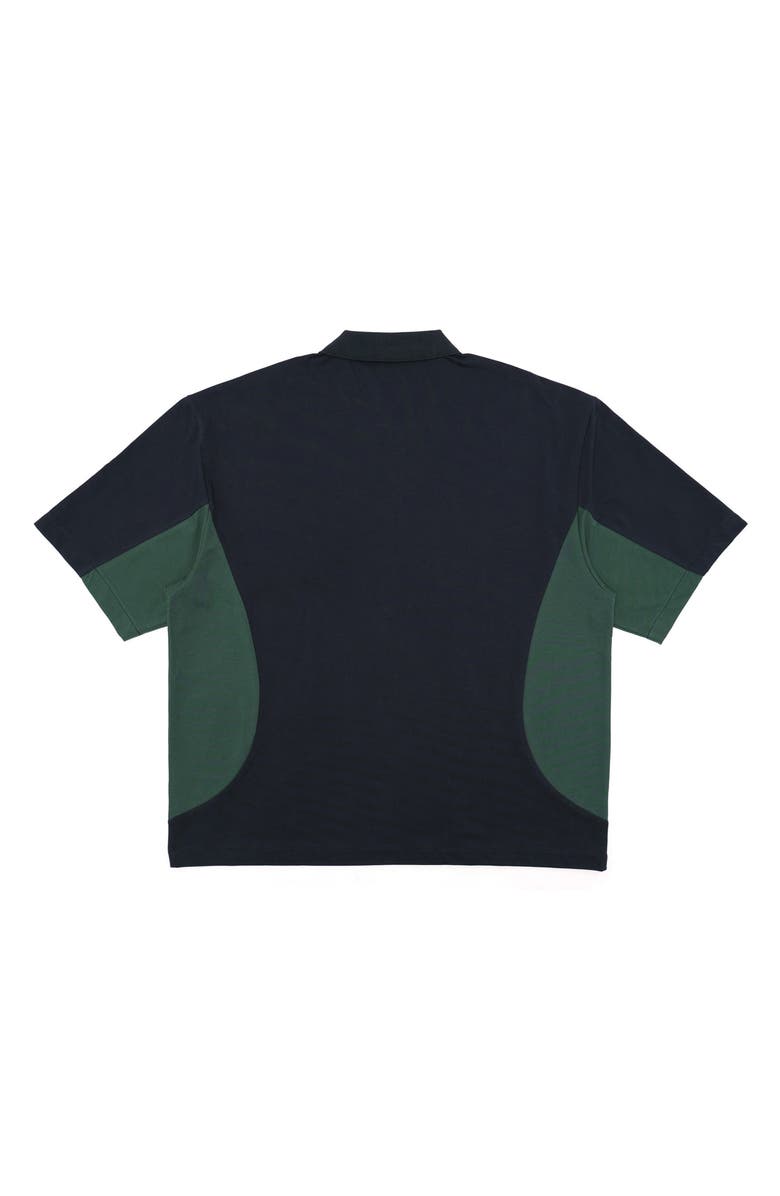 STUDENTS Assistant Jersey Quarter Zip Polo, Alternate, color, Navy