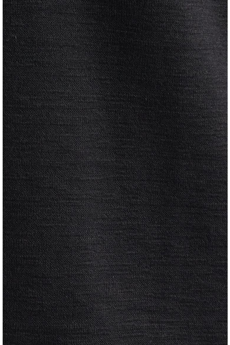 Riley Knit Short Sleeve Button-Up Shirt, Alternate, color, BLACK