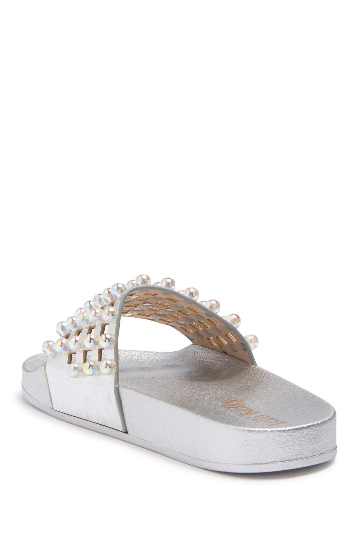Lelli Kelly Vittoria Faux Pearl Embellished Slide Sandal, Alternate, color, 