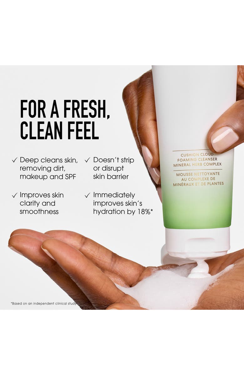 bareMinerals<sup>®</sup> SKINLONGEVITY<sup>®</sup> Cushion Cloud Gentle Foaming Cleanser, Alternate, color, 