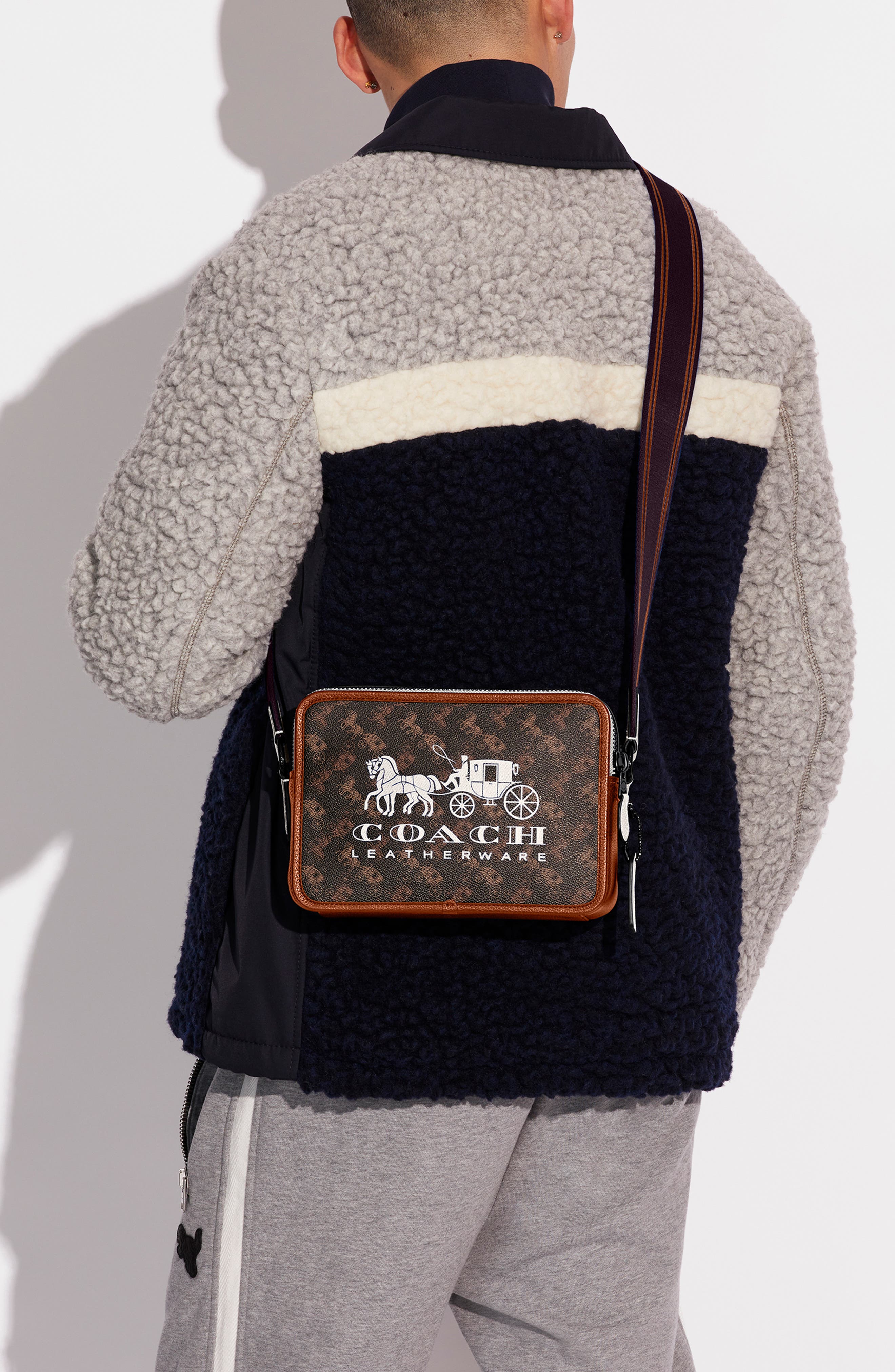 COACH Charter Leather Crossbody Bag, Alternate, color, 