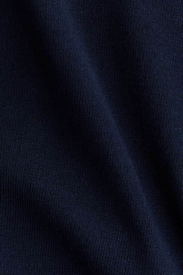 Oversized Fine-knit Sweater, Alternate, color, Navy blue