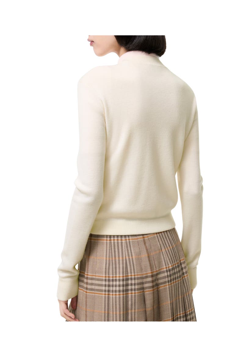 Quilted Nylon and Wool Fulbrook Jacket, Alternate, color, Ceramic white