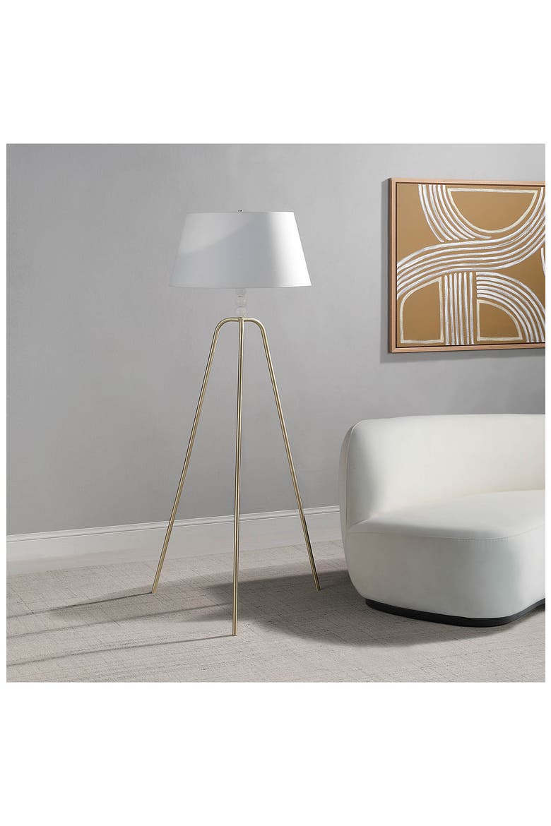 Bridget Floor Lamp, Alternate, color, SATIN BRASS