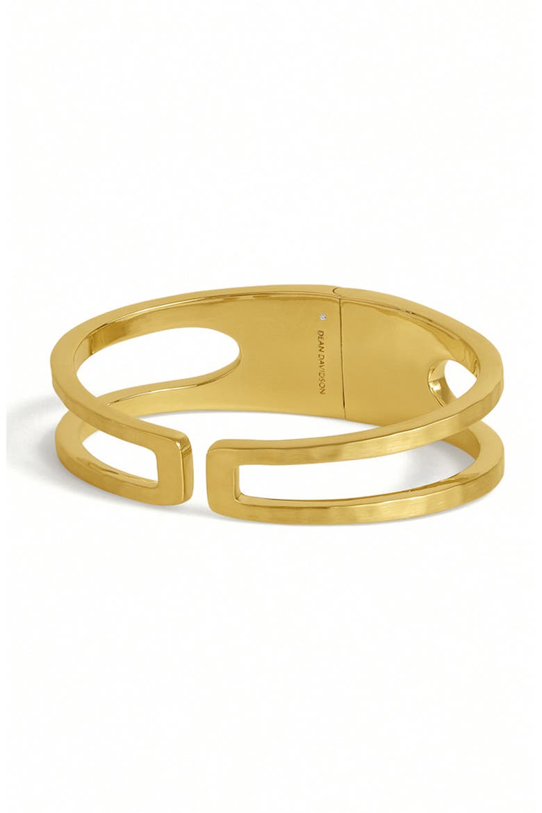 Mara Hinged Cuff Bracelet, Alternate, color, GOLD