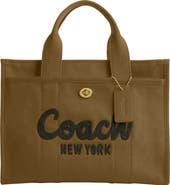 COACH Canvas Cargo Tote