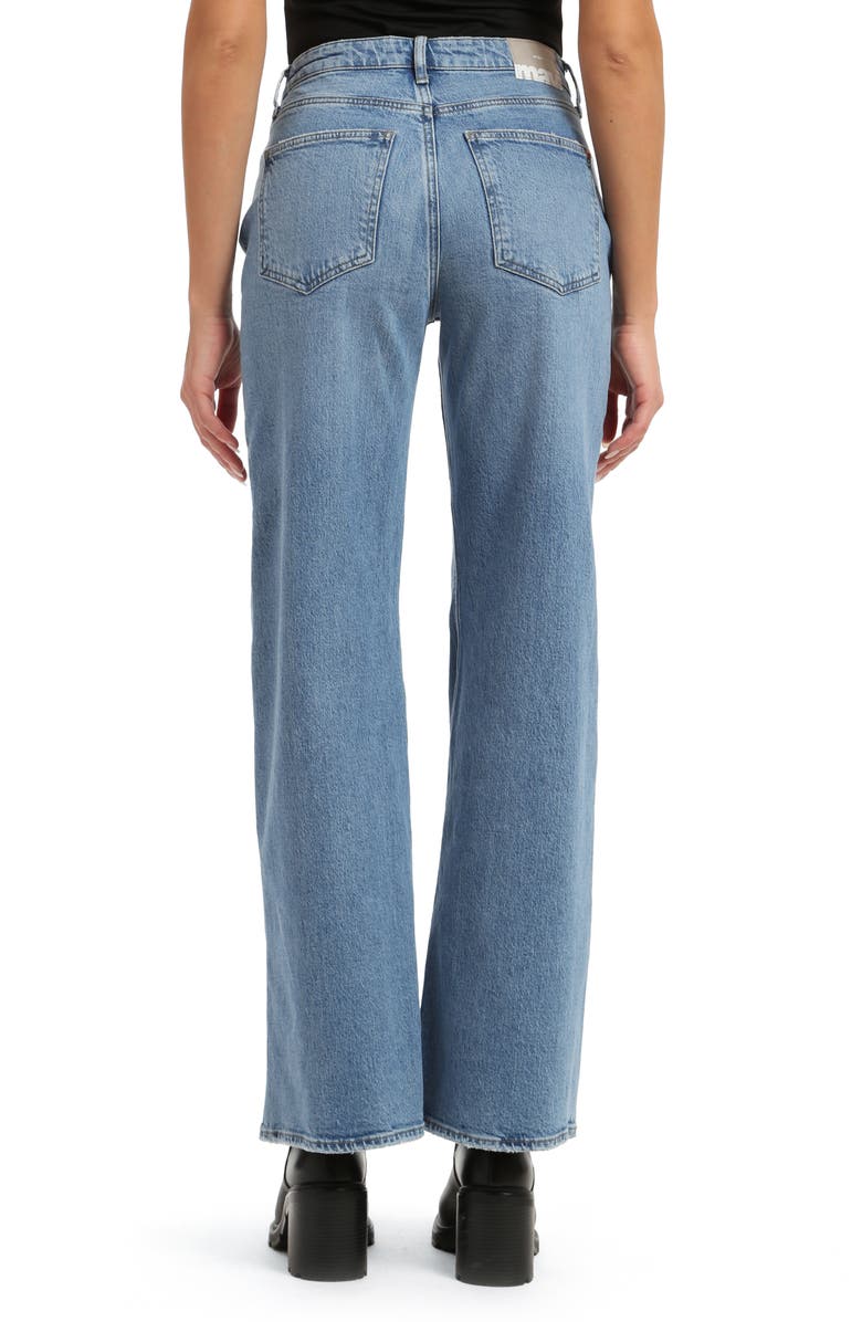Mavi Jeans Florida High Waist Wide Leg Jeans, Alternate, color, 