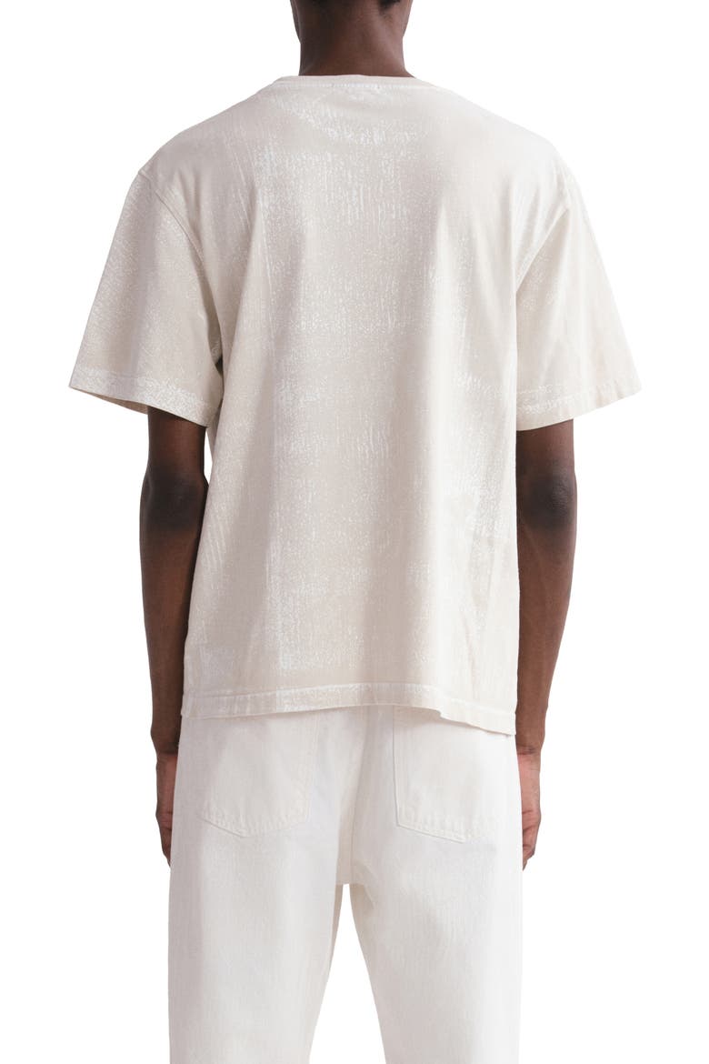 Asha Paint Print T-Shirt, Alternate, color, TEMPO SOFT WHITE