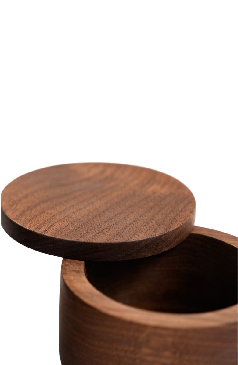 Chechen Wood Design Kambur Spice Cellar, Alternate, color, Natural Walnut