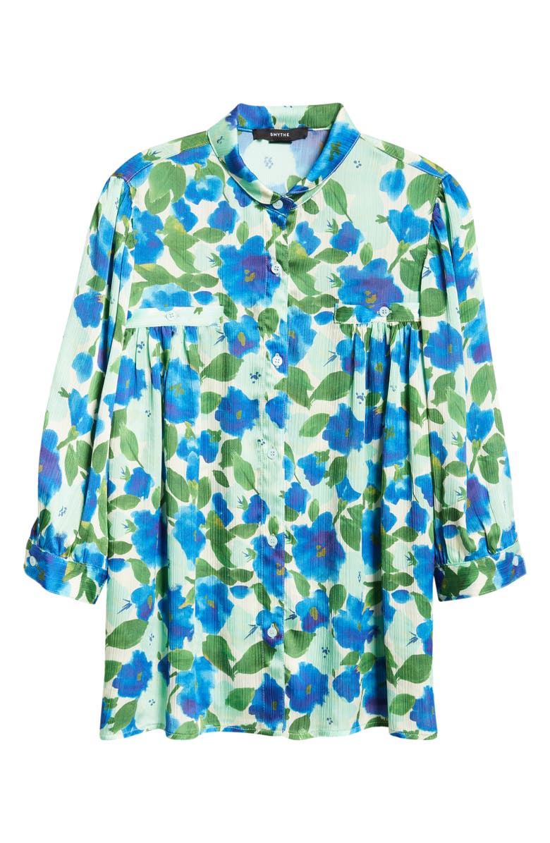 Smythe Floral Gathered Top, Alternate, color,