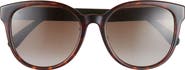Gucci 56mm Round Sunglasses
