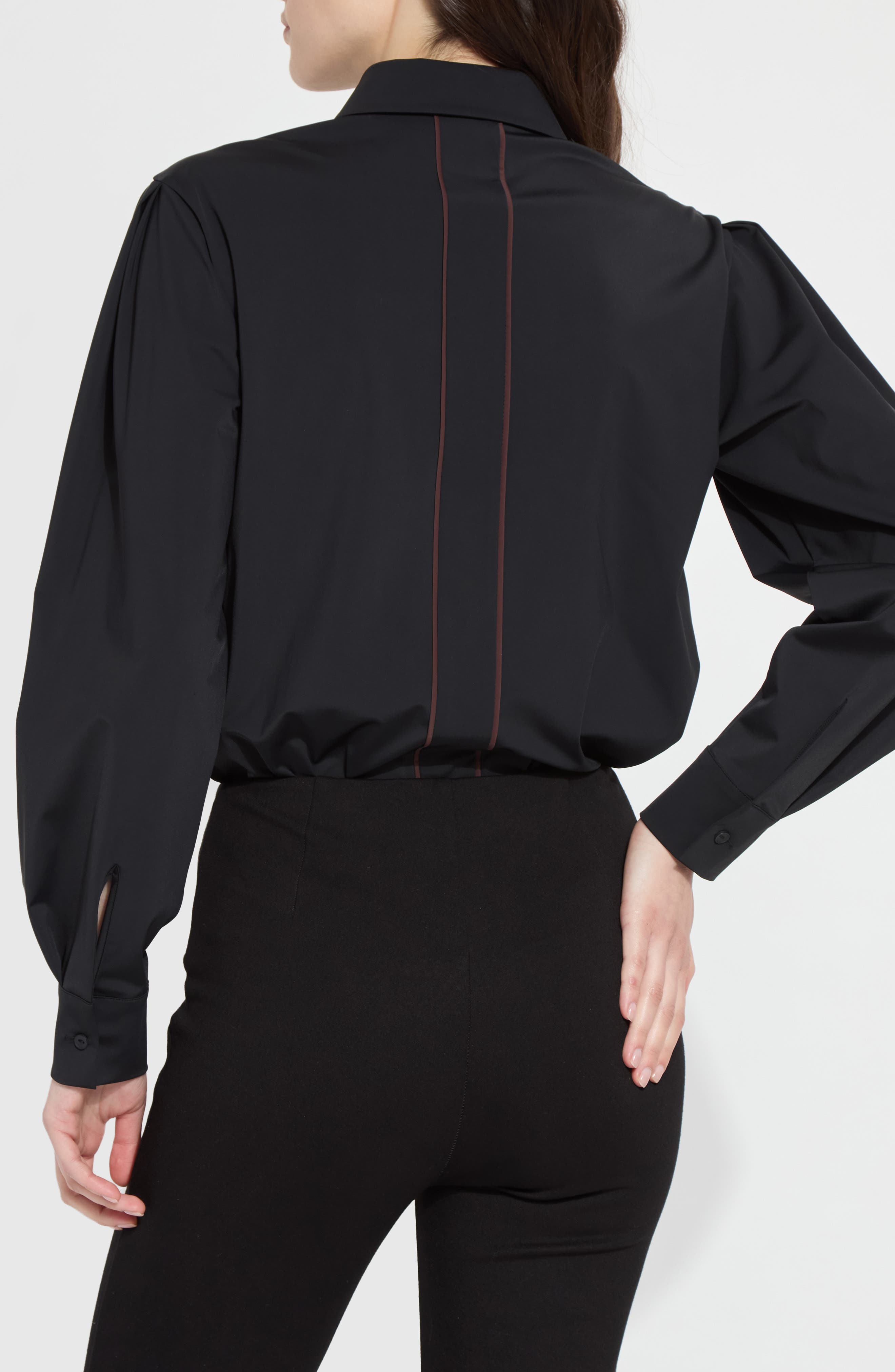 Nera Pleated Sleeve Shirt - image 2