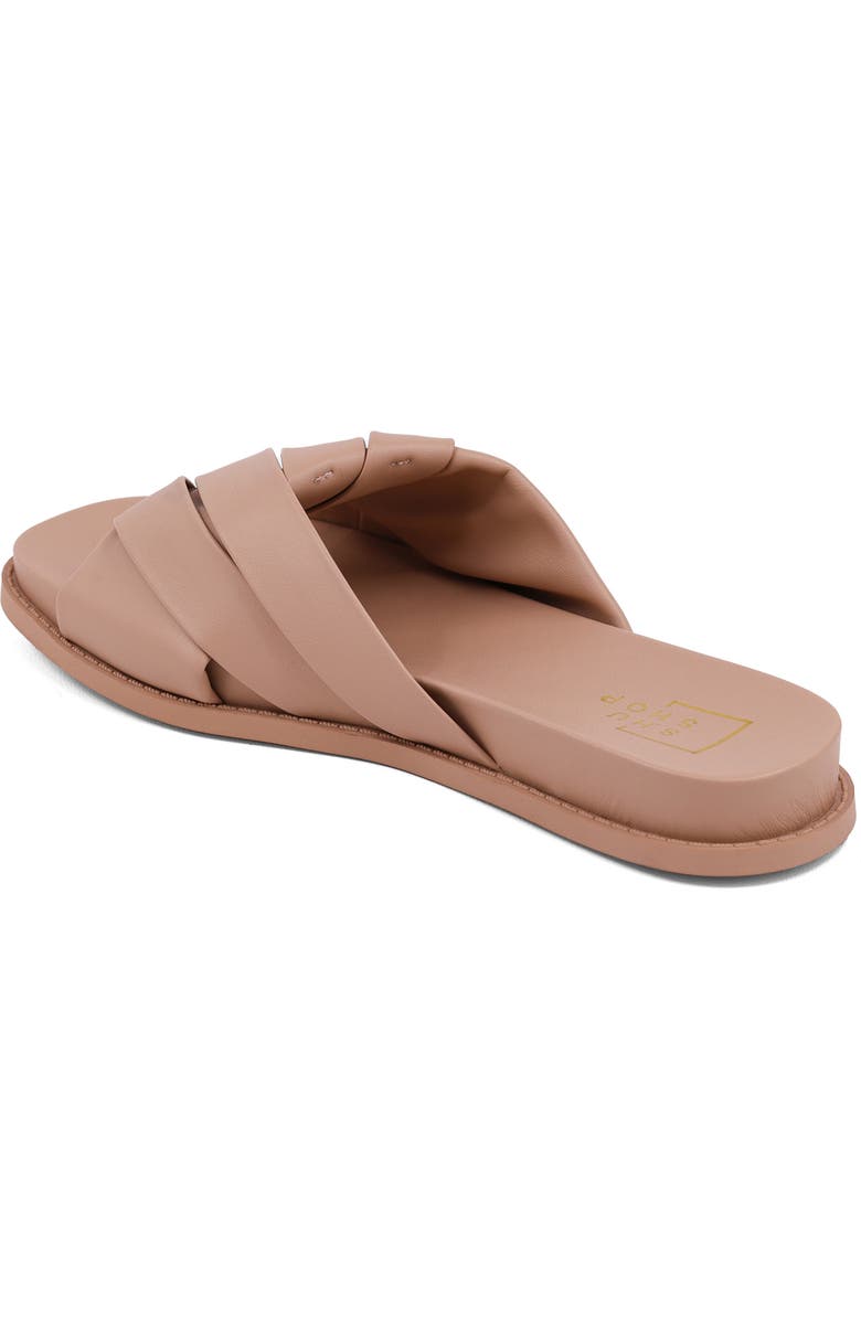 SHUSHOP Chelsea Slide Sandal, Alternate, color, Beige