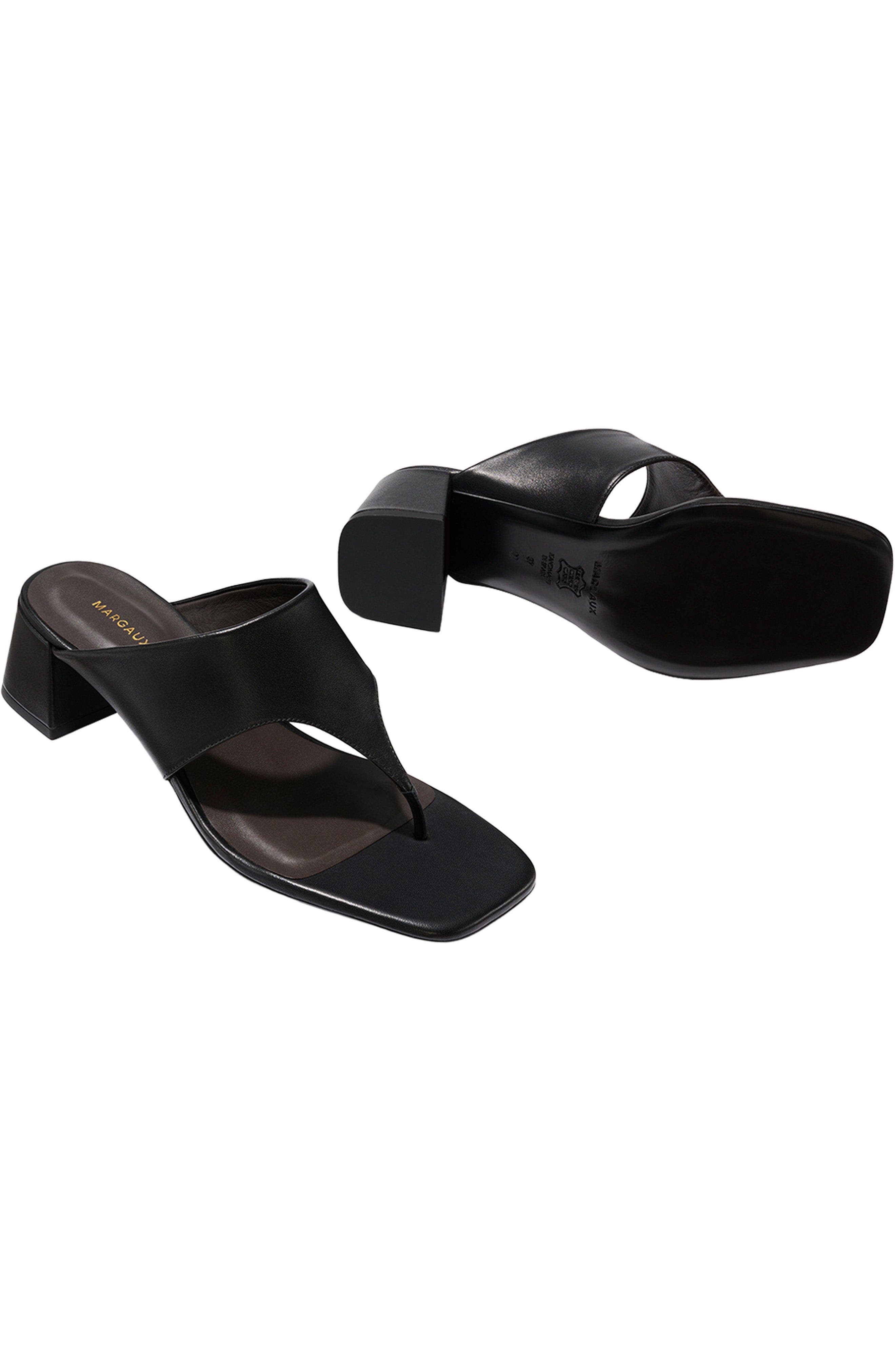 MARGAUX The Deia 50 Sandal, Alternate, color, Black Nappa
