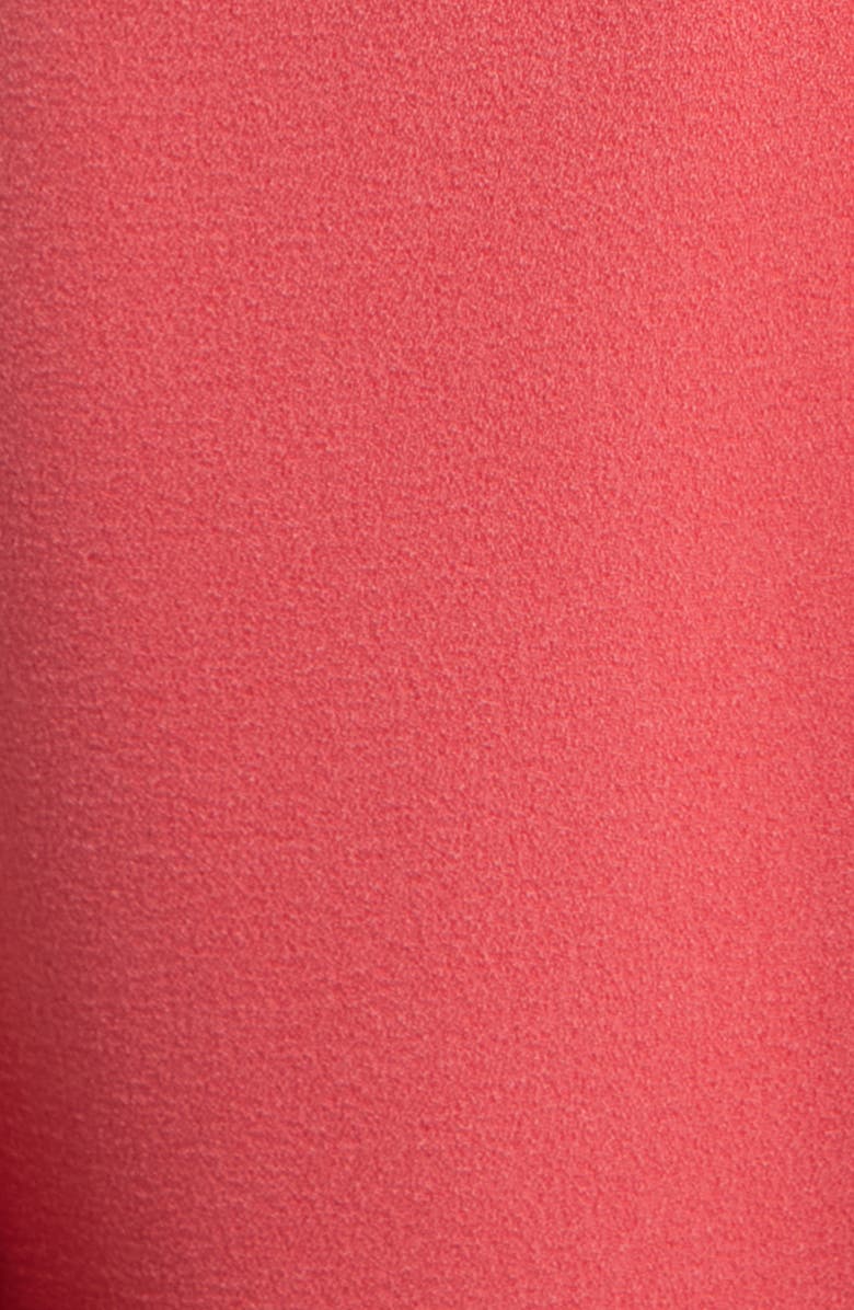 Vince Camuto Ruched Stretch Crepe Gown, Alternate, color, 