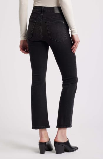 Peyton Mid Rise Ankle Bootcut Jeans