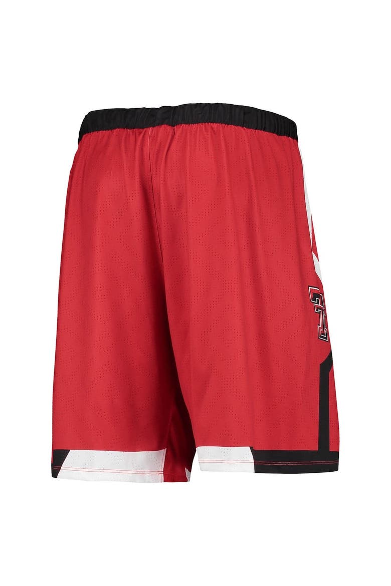 Men's Under Armour Red Texas Tech Red Raiders Team Replica Basketball Shorts, Alternate, color, Red