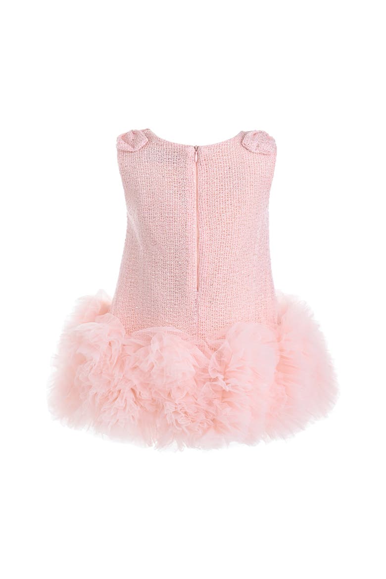 Kanya Ruffled Tulle Dress, Alternate, color, Pink