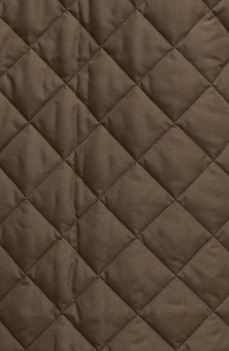Barbour Shoveler Quilted Jacket, Alternate, color, Dark Olive