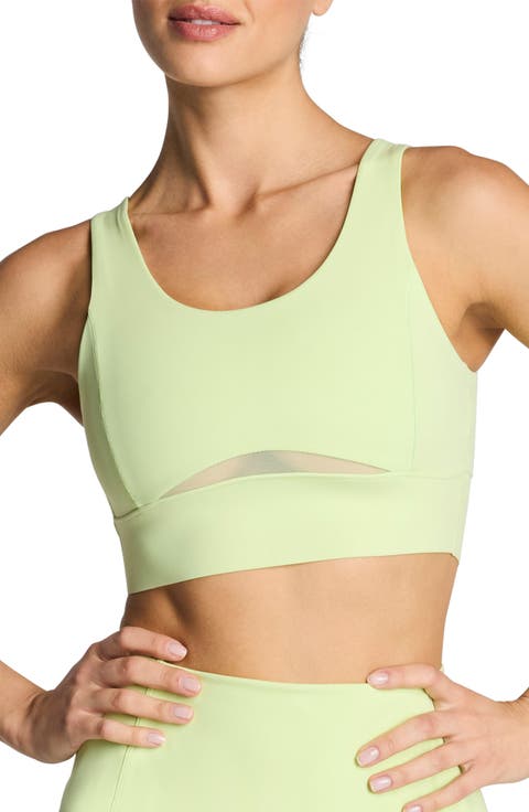 Meshery Longline Sports Bra