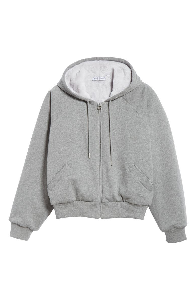 Opening Ceremony Zip Cotton Hoodie, Alternate, color, 
