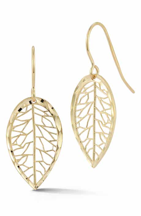 Ember Fine Jewelry 14K Lead Drop Earrings