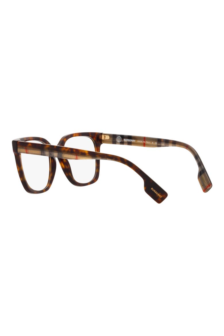 Evelyn 52mm Square Optical Glasses, Alternate, color, DARK HAVANA