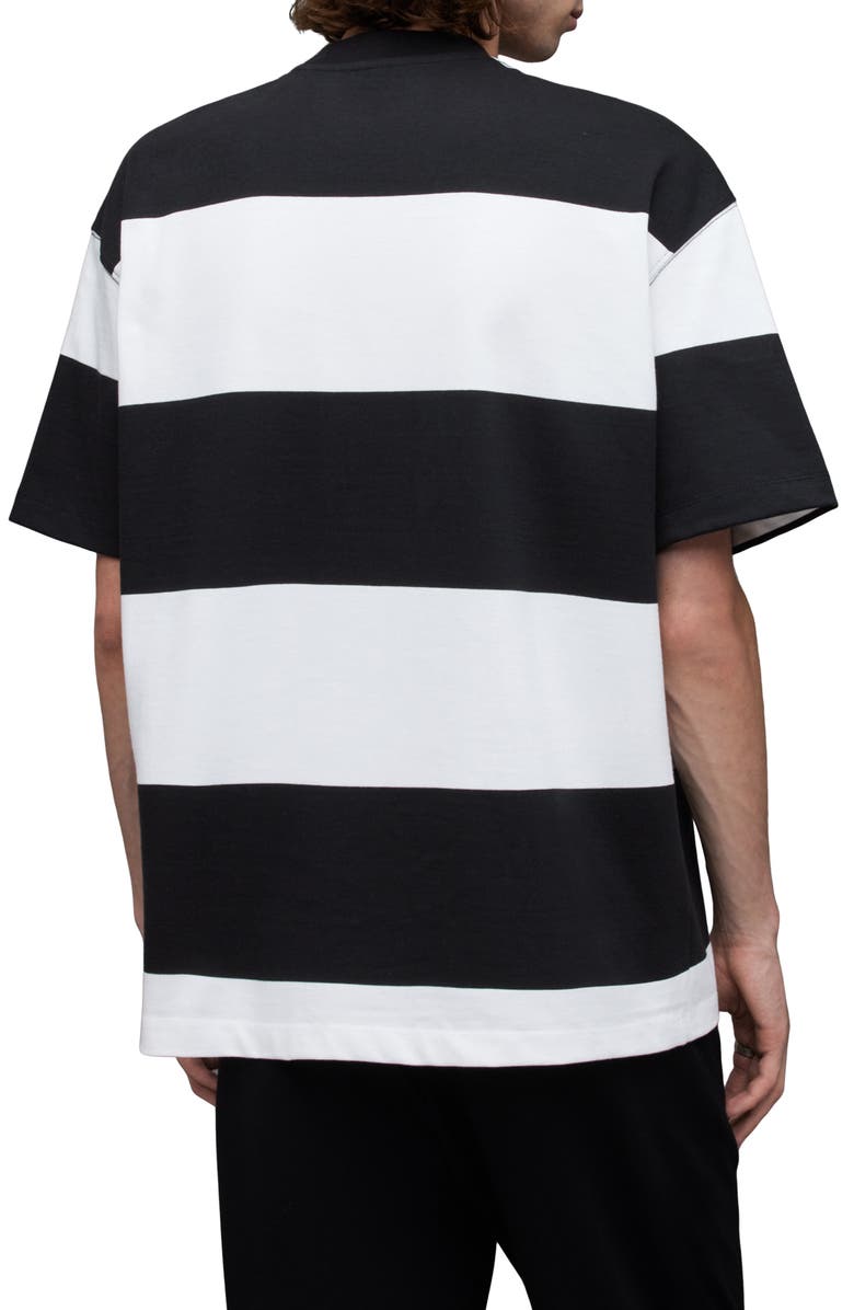 AllSaints Hami Stripe Oversize T-Shirt, Alternate, color, 