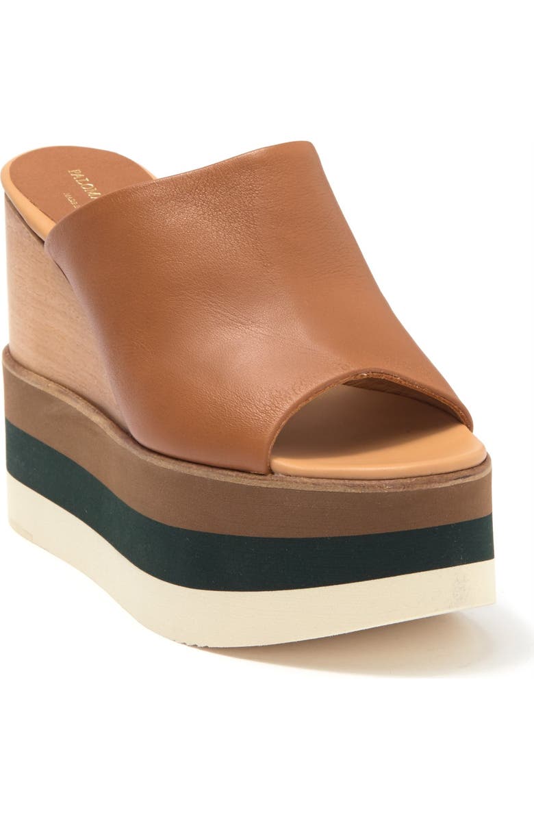 Paloma Barcelo Daria Leather Wedge Mule, Main, color,