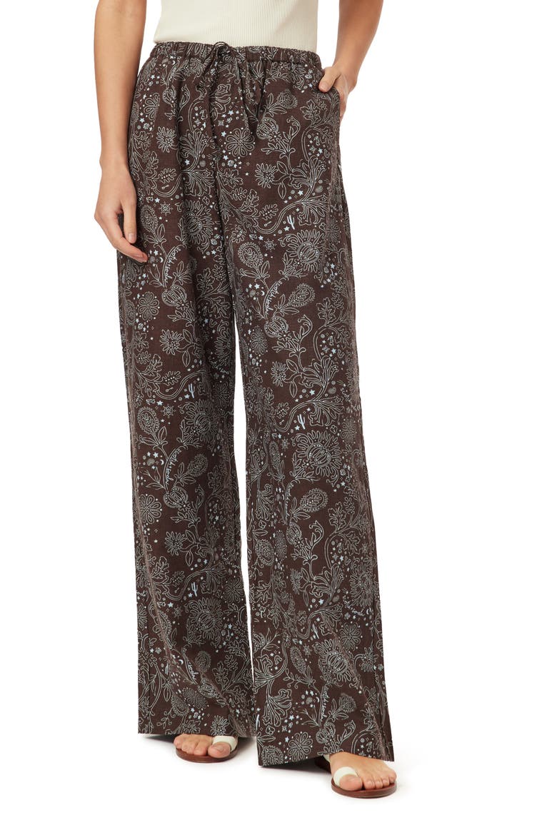 Pull-On Pants, Alternate, color, HOT FUDGE ALL-OVER BANDANA