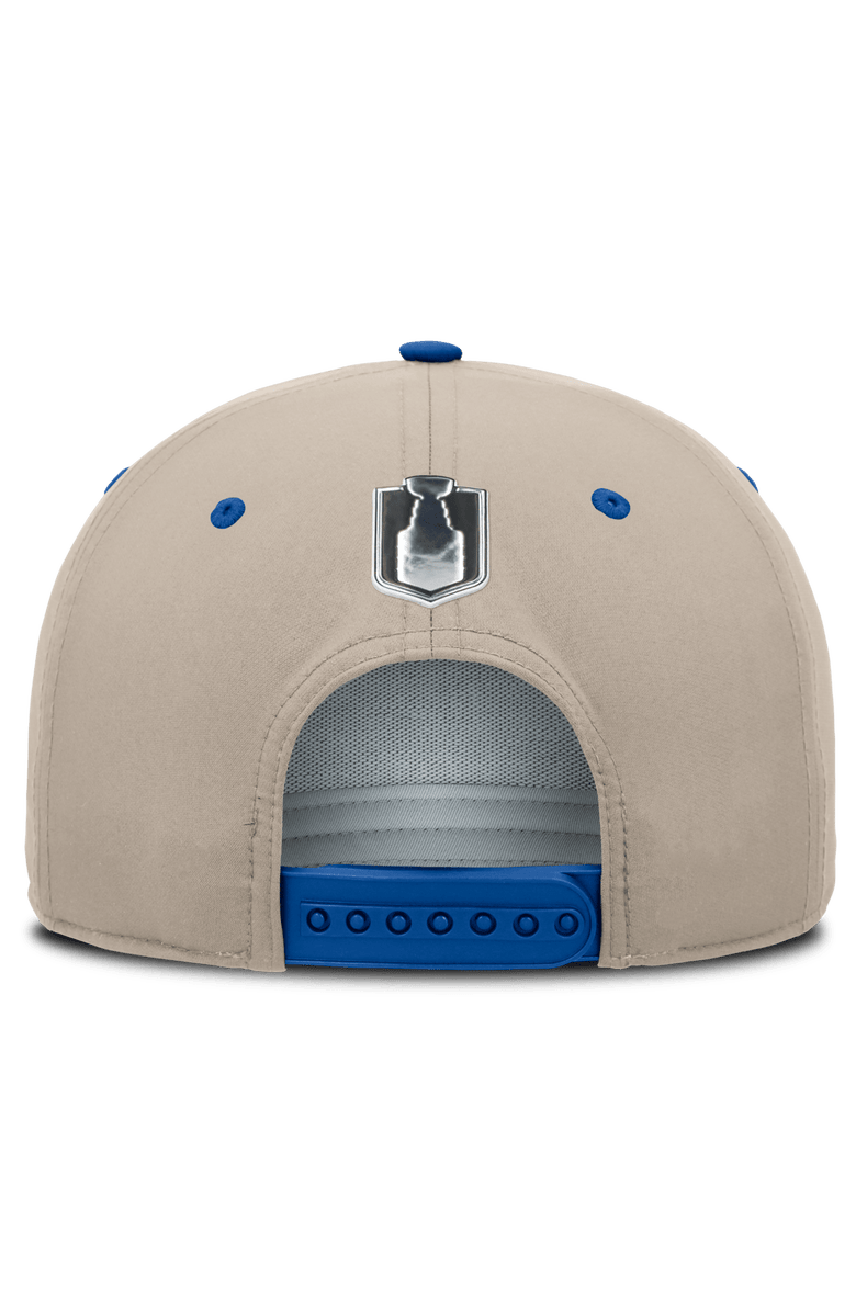 FANATICS Men's Fanatics Royal/Tan Buffalo Sabres 2026 Stanley Cup Playoffs Locker Room Adjustable Hat, Alternate, color, Royal