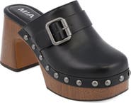 MIA Larina Faux Leather Platform Clog