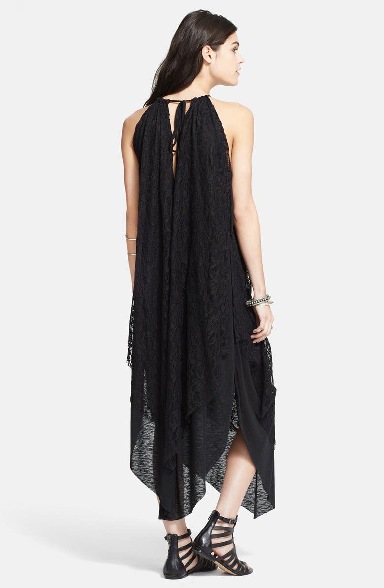 Free People 'Olympia' Lace Overlay Maxi Dress, Alternate, color, 