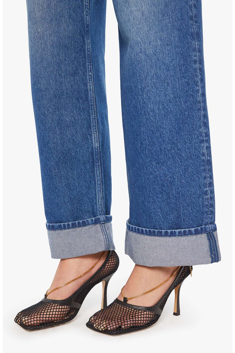 The Smoothie Skimp Cuffed Wide Leg Jeans, Alternate, color, HOT STUFF