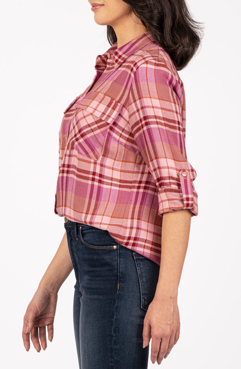 KUT from the Kloth Analeah Button-Up Shirt, Alternate, color, 