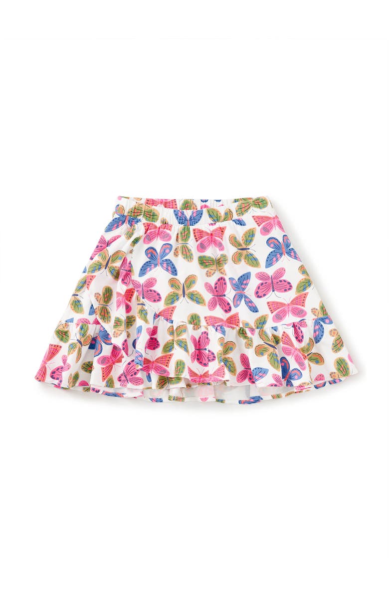 Tea Collection Ruffle Skirt, Alternate, color, Flutter Fiesta