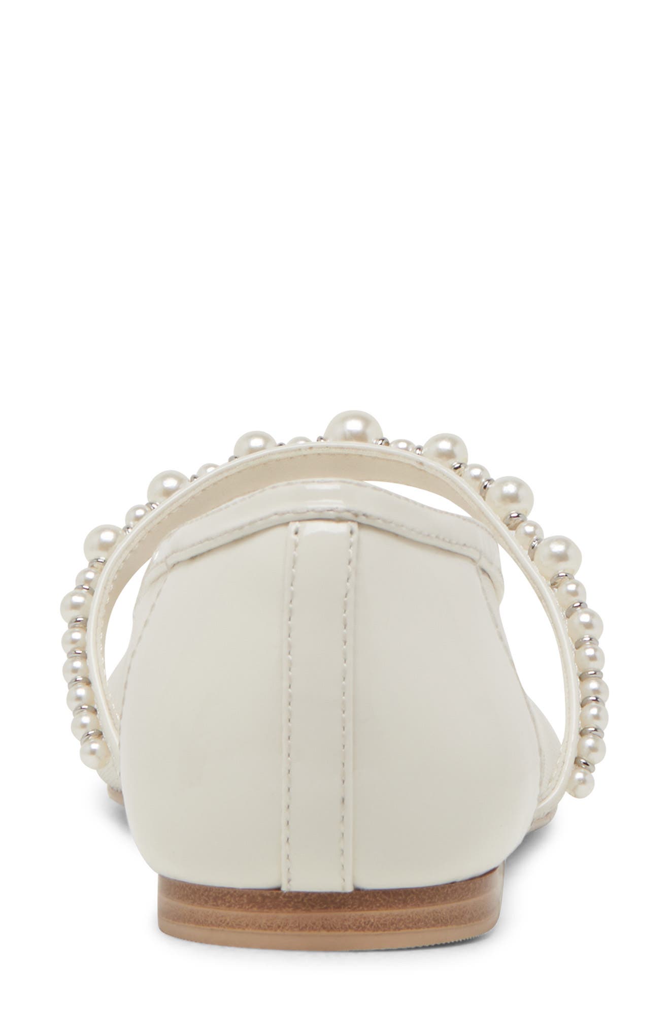 Dolce Vita Rollin' Pearl Mary Jane Flat, Alternate, color, White Mesh