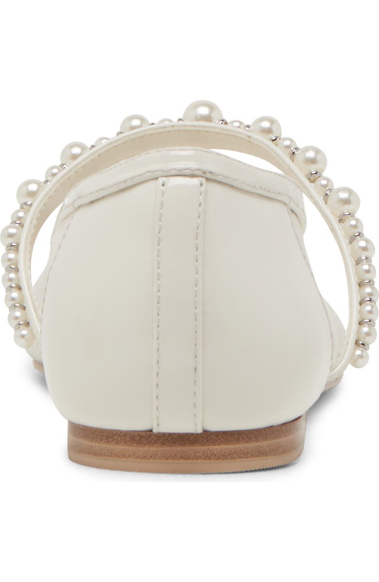 Dolce Vita Rollin' Pearl Mary Jane Flat, Alternate, color, White Mesh