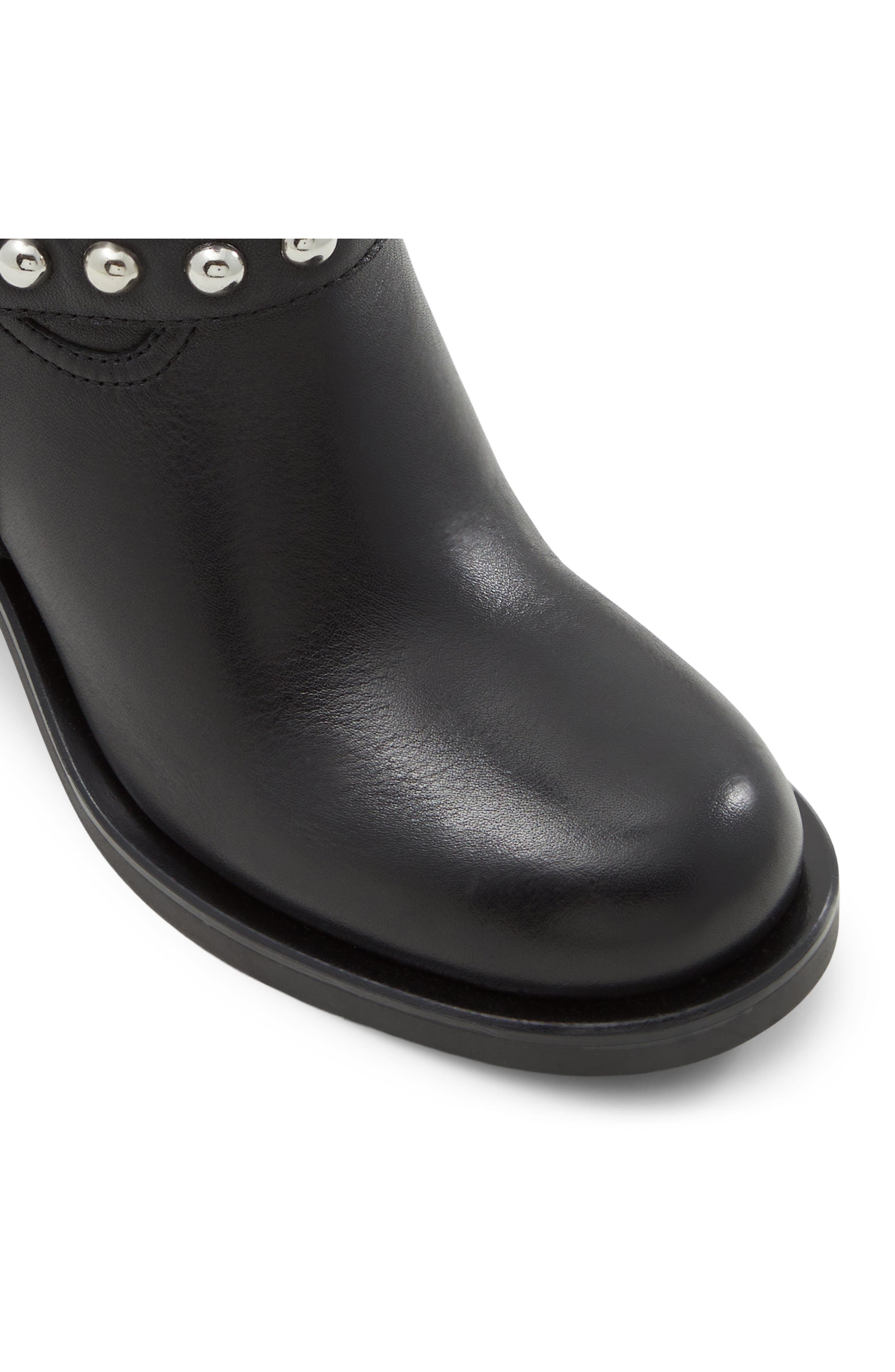 ALDO Albai Moto Bootie, Alternate, color, Black