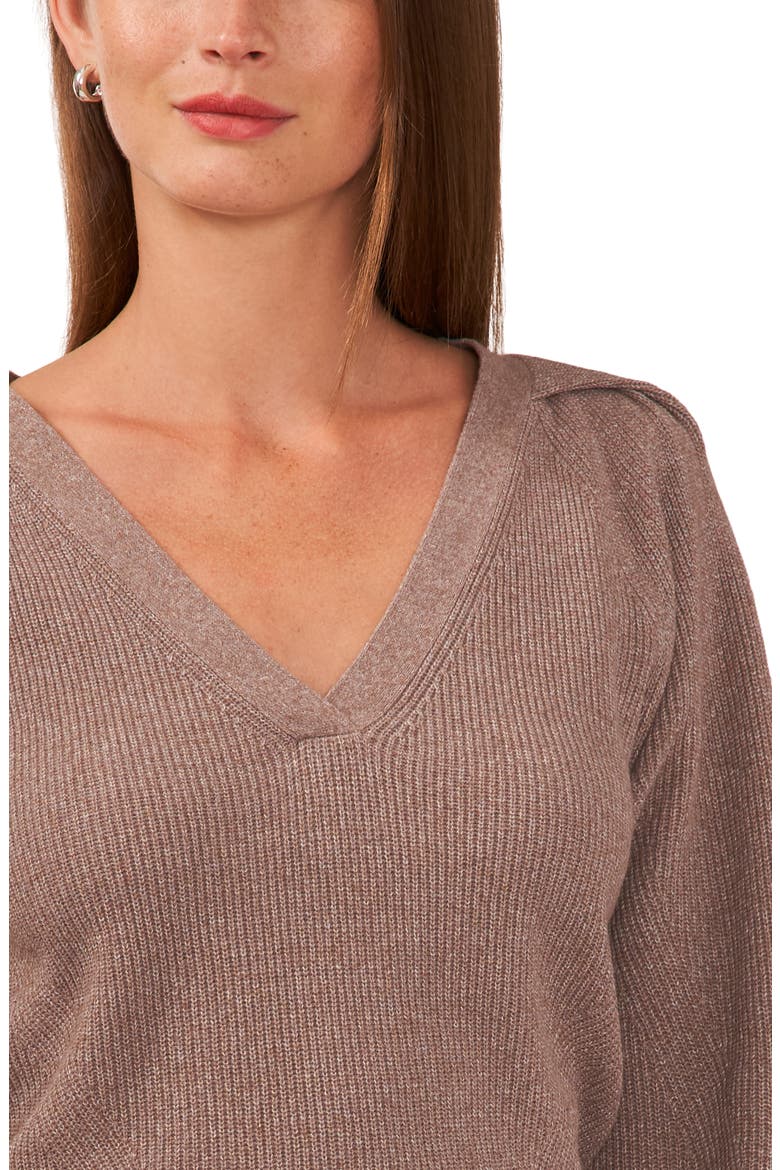 Raglan Rib Sweater, Alternate, color, TAUPE