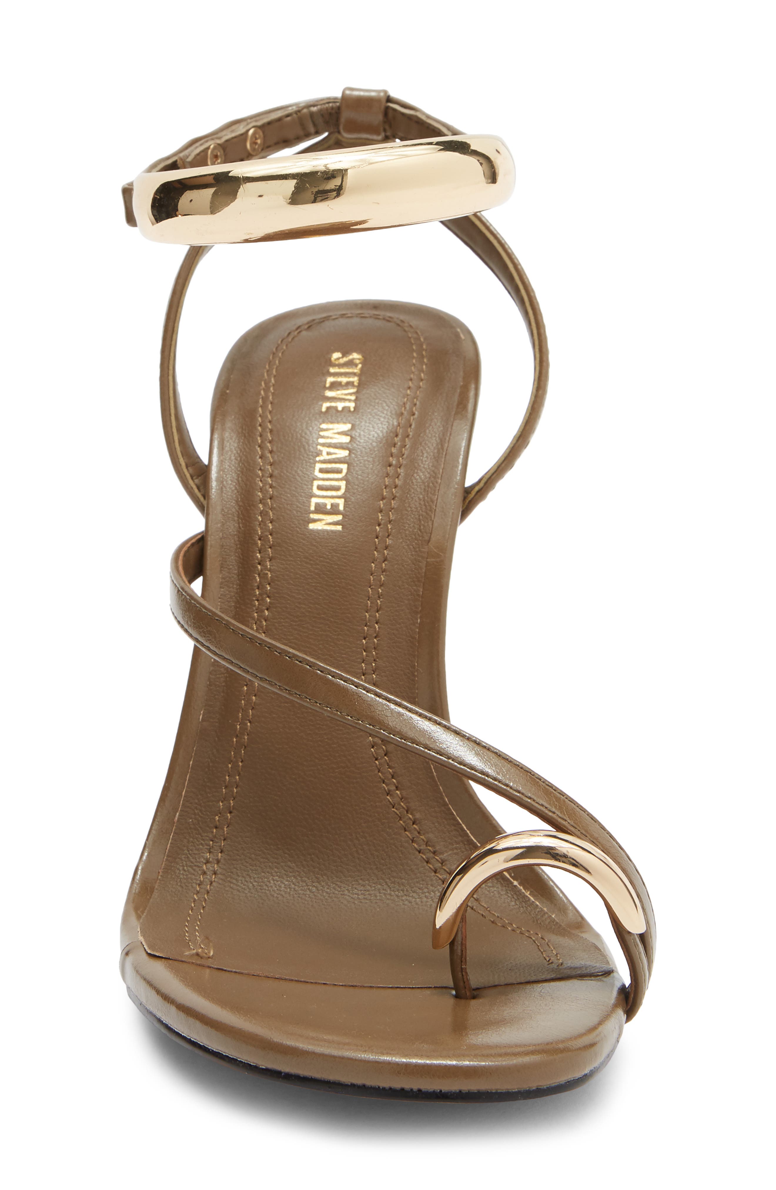 Steve Madden Tia Ankle Strap Sandal, Alternate, color, Olive