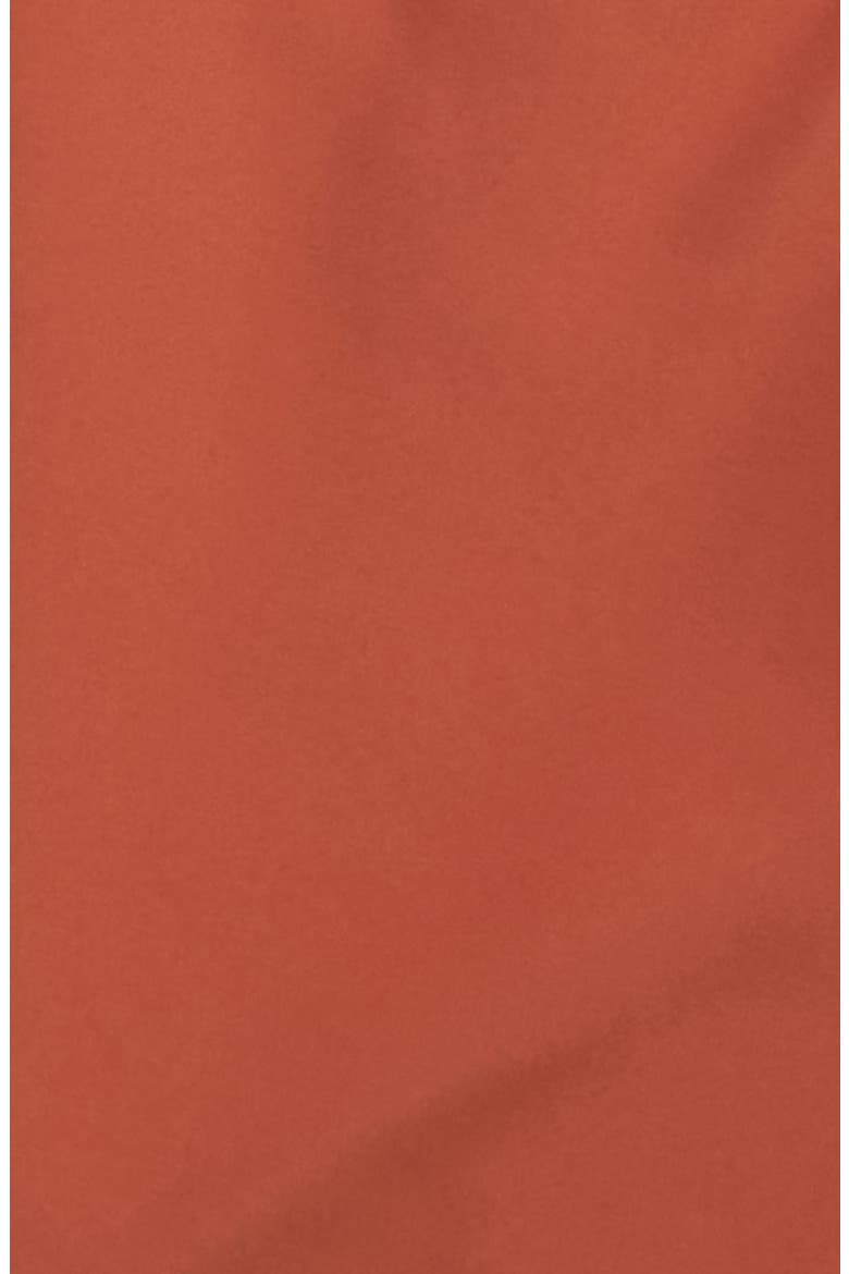 Kids' Streamline Offset Volley Swim Trunks, Alternate, color, BAKED CLAY