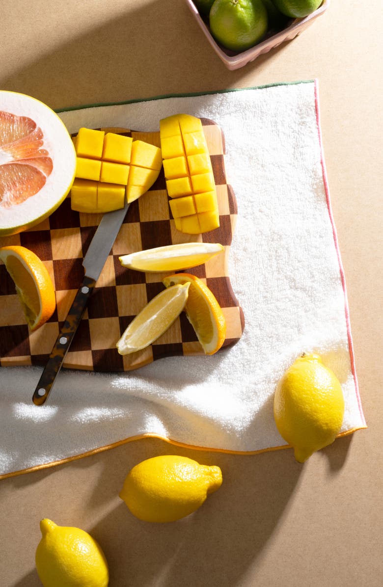 ATELIER SAUCIER Macaw Set of 4 Terry Cloth Dish Towels, Alternate, color,