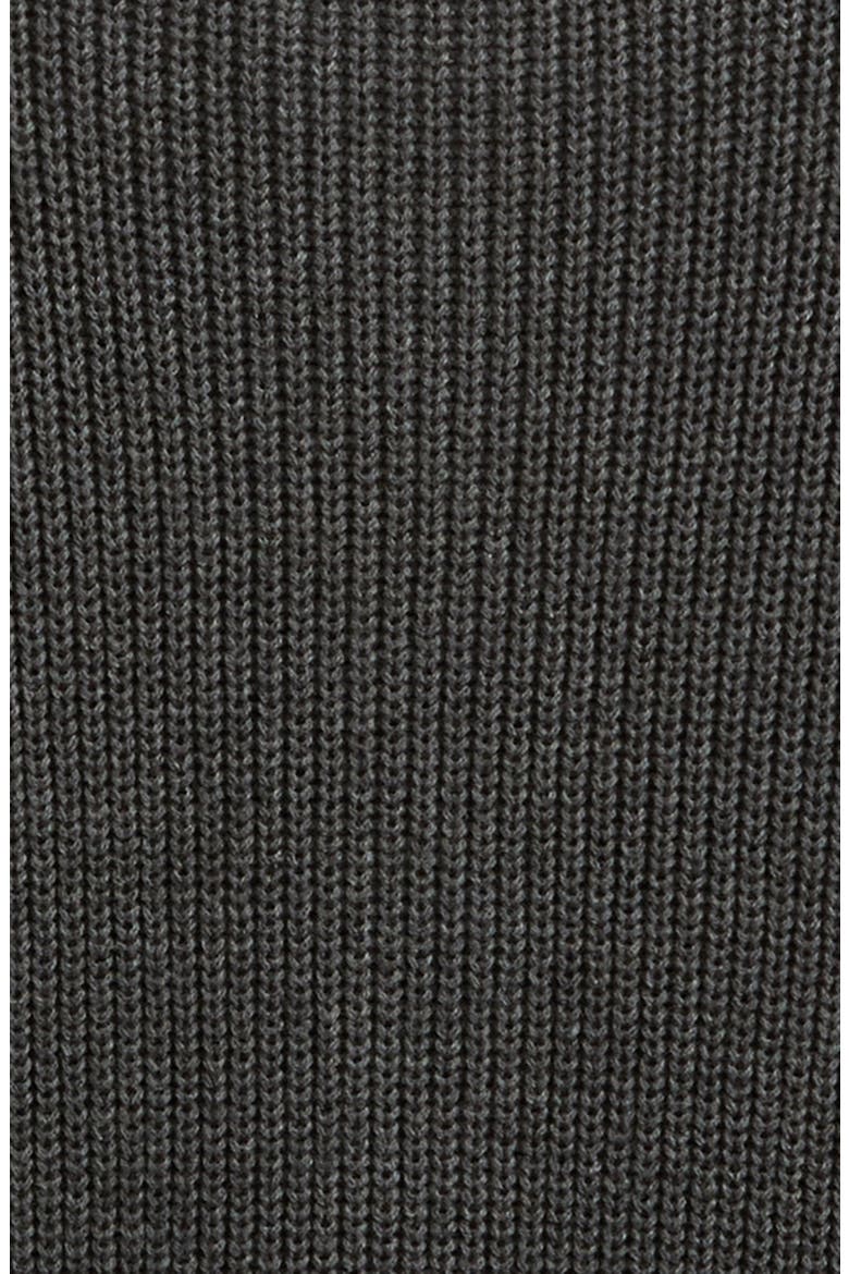 Kids' Ribbed Full Zip Cardigan, Alternate, color, GREY DARK HEATHER