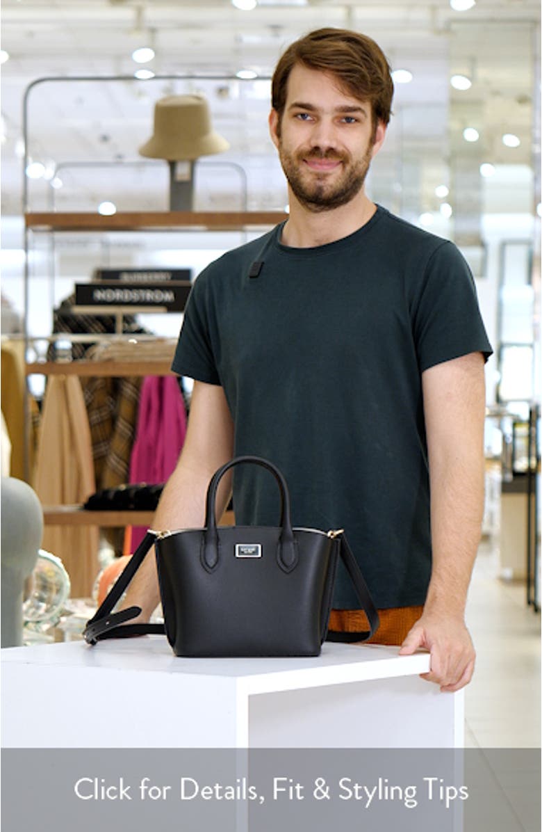 suite crossgrain leather crossbody bag, sales video thumbnail