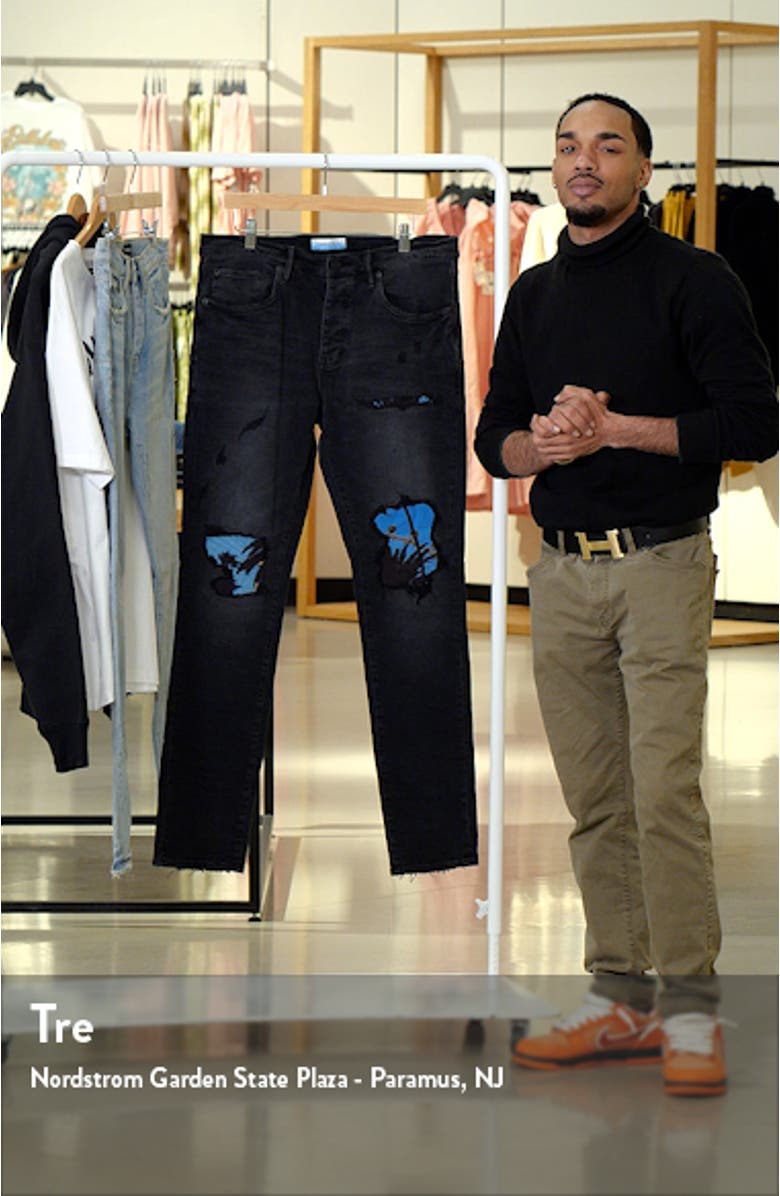 x Blue Sky Inn Rip & Repair Skinny Jeans, sales video thumbnail