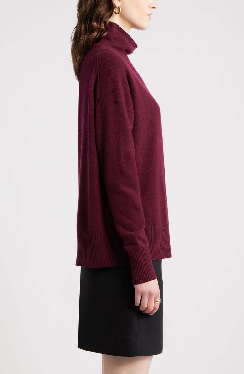 Oversize Cashmere Turtleneck Sweater