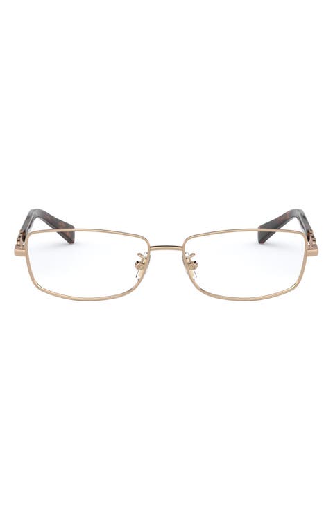 54mm Rectangular Optical Glasses