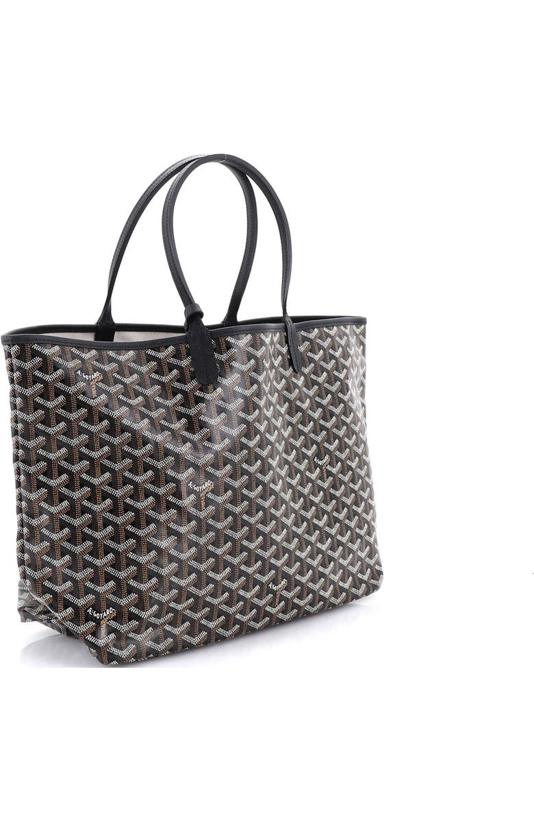Pre-Owned Goyard Saint Louis Tote Coated Canvas PM, Alternate, color, Black
