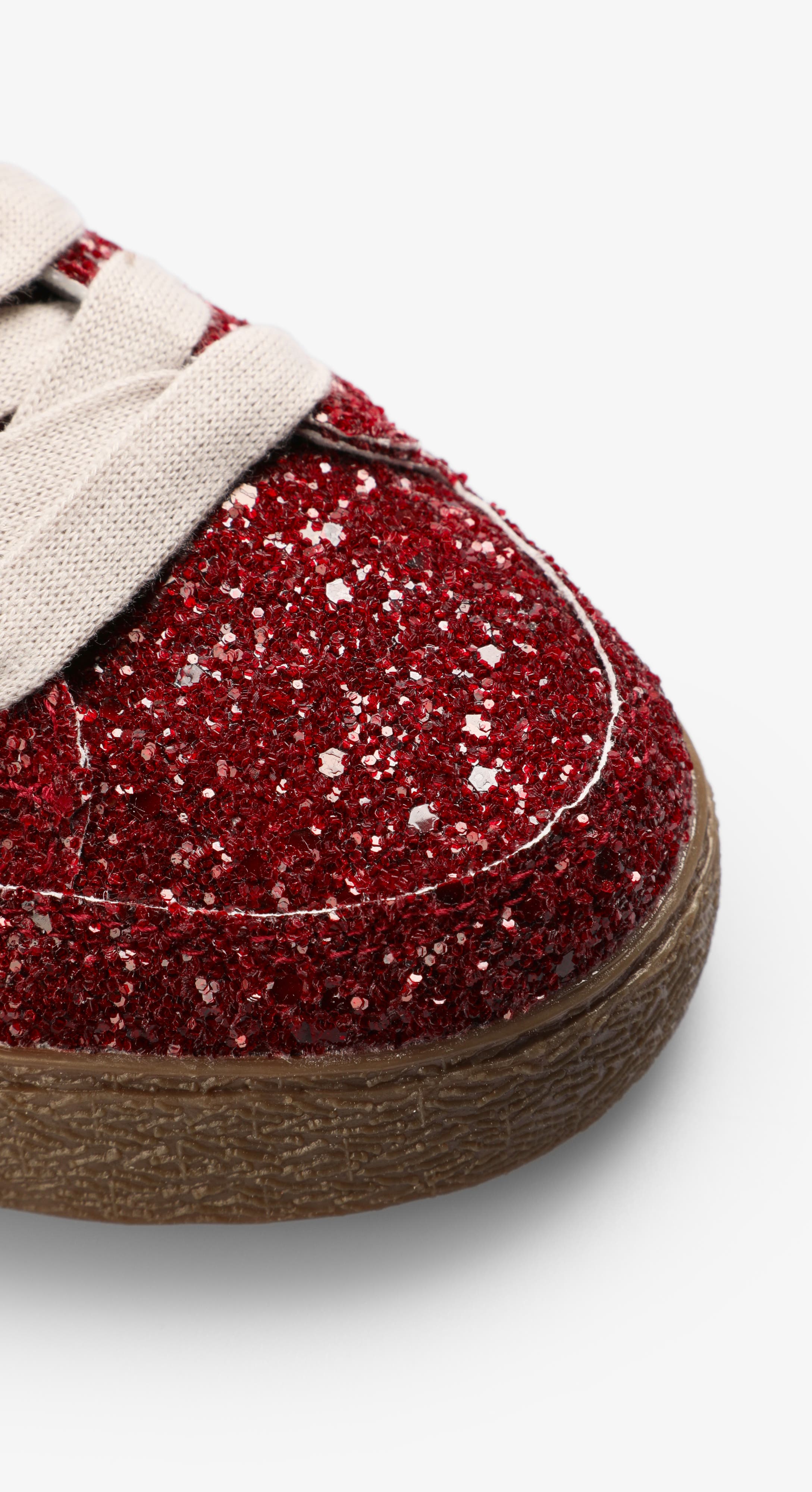 Scalpers New Gala Glitter Sneakers W, Alternate, color, Red